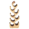 thumbnail image 5 of bali & pari Matana Wood Wine Rack with 8 Bottle Capacity Wine Organizer Stand, 5 of 6