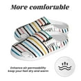 thumbnail image 6 of Goofa Cartoon Dinosaurs Print Womens Mens Cotton Lightweight House Slippers , Washable Home Slippers,Indoor Comfy Bedroom Cozy Slippers-39/40, 6 of 7