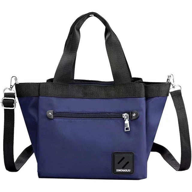 LHSHID Tote Bag for Women Top Handle Handbag Large Capacity Shoulder Bag Nylon Crossbody Bag Casual Satchel Purse