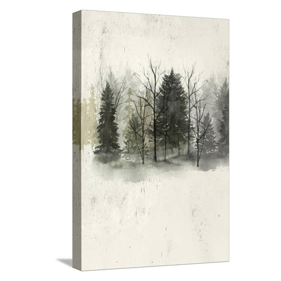 Art.com Textured Treeline I Stretched Canvas Print Wall Art by Grace Popp, 12" x 18"