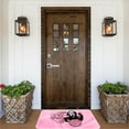 thumbnail image 2 of Pink Funny Ghost Door Mat 17 x 29 Inch - Horror Ghost Entryway Rug, Romantic Halloween Valentine''s Day Outdoor Front Door Welcome Mat for Home, Kitchen, Bathroom Decor, 2 of 6