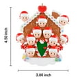 thumbnail image 5 of Christmas Gift for Family 11 Maxora Personalized Ornaments  Gingerbread House Family, 5 of 6