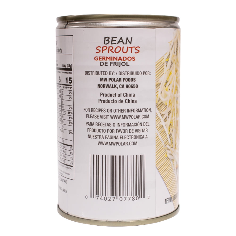 (5 pack) Polar, Bean Sprouts, 14.4 oz.