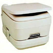 Dometic Sanitation Dometic 964 Portable Toilet 2.5 Gallon Parchment
