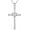 Silver 2, variant on Diamond Cross Necklace for Women S925 Sterling Silver Lab Grown Diamond Cross Necklace Jewelry Gift for Women