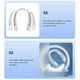 thumbnail image 5 of Portable Neck Fan, Hands-Free Bladeless Fan, Wearable Personal Fan, 3000mAh Rechargeable Neck Fans Quiet Cooling Fan for Outdoor Sports, 5 of 5
