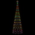 thumbnail image 4 of Árbol cónico de Navidad VidaXL, colorido, 3000 LED, 26 pies, 4 of 9