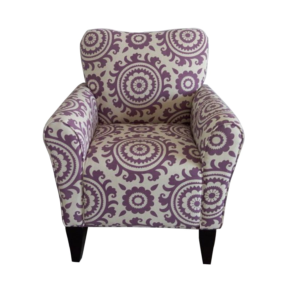 printed living room chairs