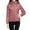 *Pink, variant on Lightweight Hooded Padded Coat For Women, Long Sleeve Zip Up Puffer Jacket with Pockets Orange,Womens Plus S