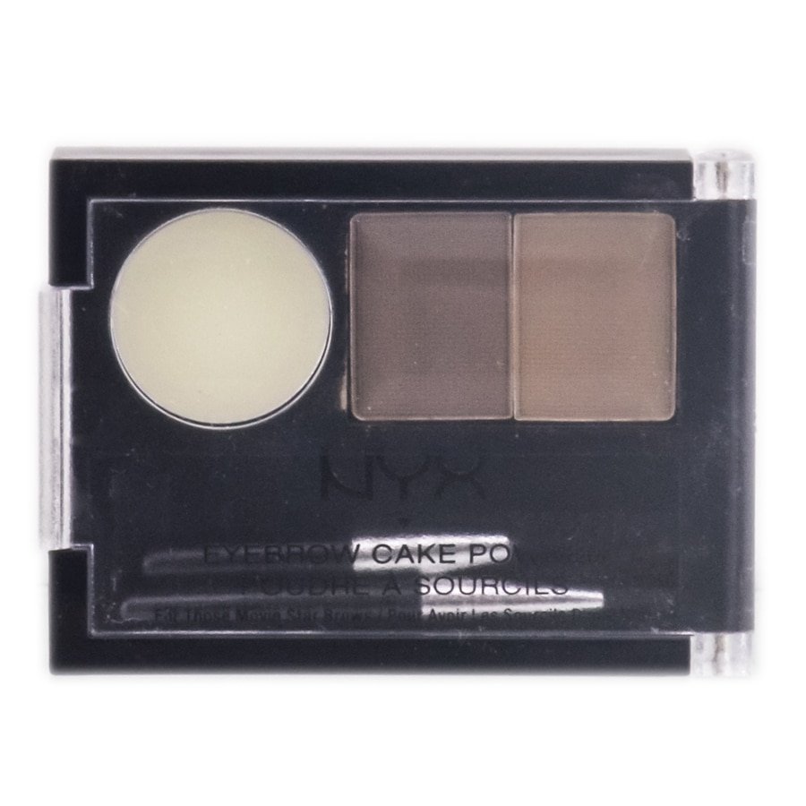 ECP 06 Blonde , NYX Eyebrow Cake Powder , Cosmetics Makeup Pack of 2