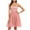 Clearance-Pink, variant on Off Shoulder Wrap Mini Dresses for Women Fashion Strapless Party Prom Gown Dress Lace Empire Waist Tunic Dresses Loose Flowy Chiffon Pleated Dress Navy S-2XL
