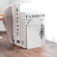 thumbnail image 6 of KLL Dandelion Blowing In The Wind Print Wood Book Ends for Shelves,1 Pair Wood Bookends Book Holder Stand Decorative, Book Stoppers for Heavy Duty Books CD File Video Games, 6 of 8