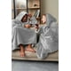 thumbnail image 5 of Sudadera Tipo Hoodie Cobija Unisex Hoodie Shendy Vendy Con Capucha Afelpada Suave Gris Jaspe, 5 of 5