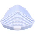 thumbnail image 1 of Rabbit Litter Box Bunny Triangle Potty Trainer Corner Plastic Litter Box, 1 of 4