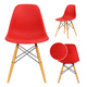 thumbnail image 1 of Silla Eames Roja 5pz INMATMEX EAMES, 1 of 9