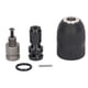 thumbnail image 1 of Mandril de taladro autoajustable, autoblocante, sin llave, para llave de impacto eléctrica, con rosca 20UNF de 1/2 pulg., 1 of 14