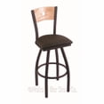 thumbnail image 4 of Holland Bar Stool Co Voltaire 30 in. Metal Swivel Bar Stool with Faux Leather Seat, 4 of 7