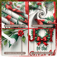 thumbnail image 4 of Festive Design Christmas Banner Joy Wreath to World for Holiday Celebration Indoor Outdoor, 4 of 9