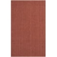 thumbnail image 4 of Safavieh Natural Fiber Collection NF447C Handmade Chunky Textured Premium Jute 0.75-inch Thick Area Rug, 6' x 9', Rust, 4 of 4