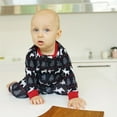 thumbnail image 4 of Pyjamas de Noël Même Style Parent-Enfant Col Rond Vêtements de Nuit Imprimés Manches Longues Automne, 4 of 6