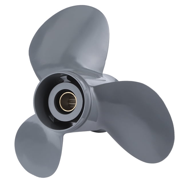 Aluminum Alloy Propeller,Outboard Propeller 13 Spline Propeller Replacement Propellerfor Honda Ultimate Comfort