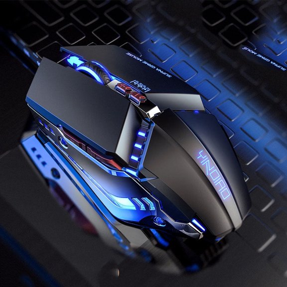 USB Wired Gaming Mouse, DPI Adjustable Up to 3200, Ergonomic Gamer Computer Mouse with 7 Buttons for PC Windows 7/8/10/XP