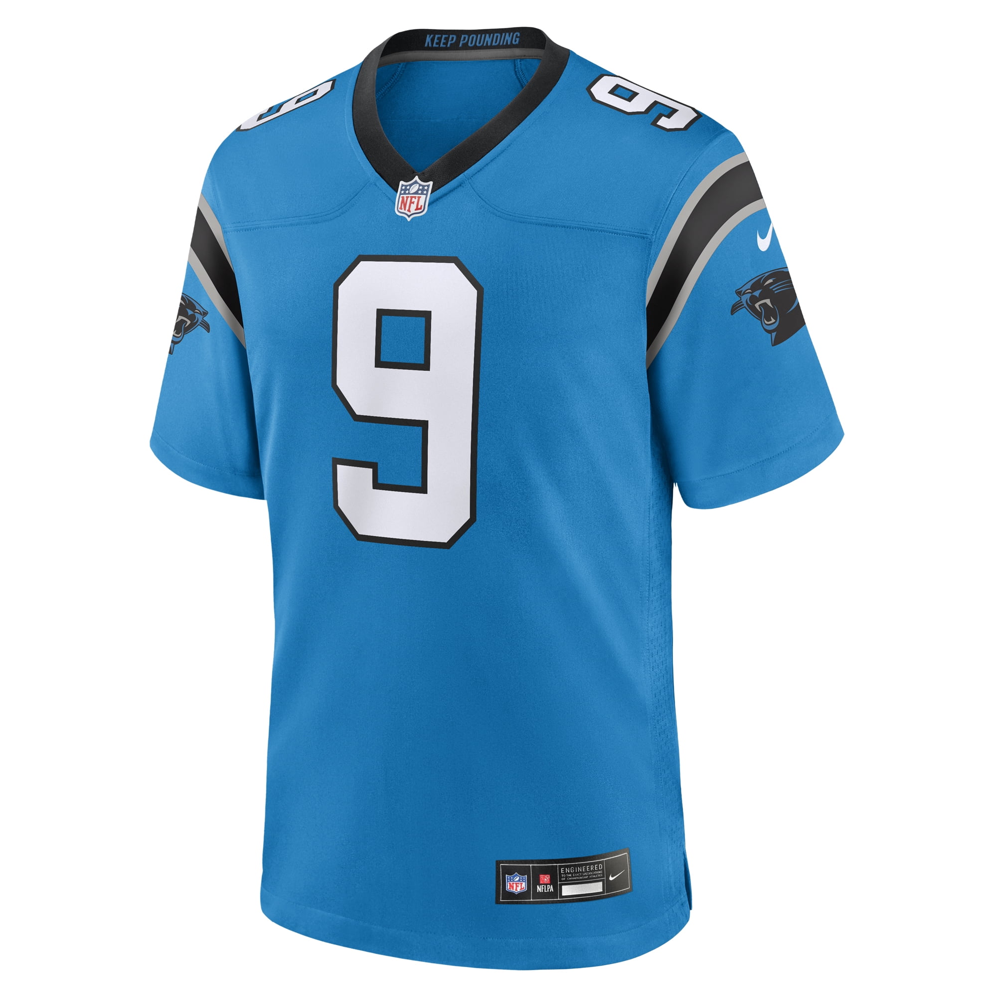 Men s Nike Bryce Young Blue Carolina Panthers Alternate Game Jersey Walmart