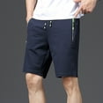 thumbnail image 6 of Men's Athletic Shorts Men's Workout Gym Shorts Athletic Shorts Summer Beach Shorts Gym Shorts Stretch Waist Athletic Gym Short Gym Workout Shorts for Men, 6 of 6