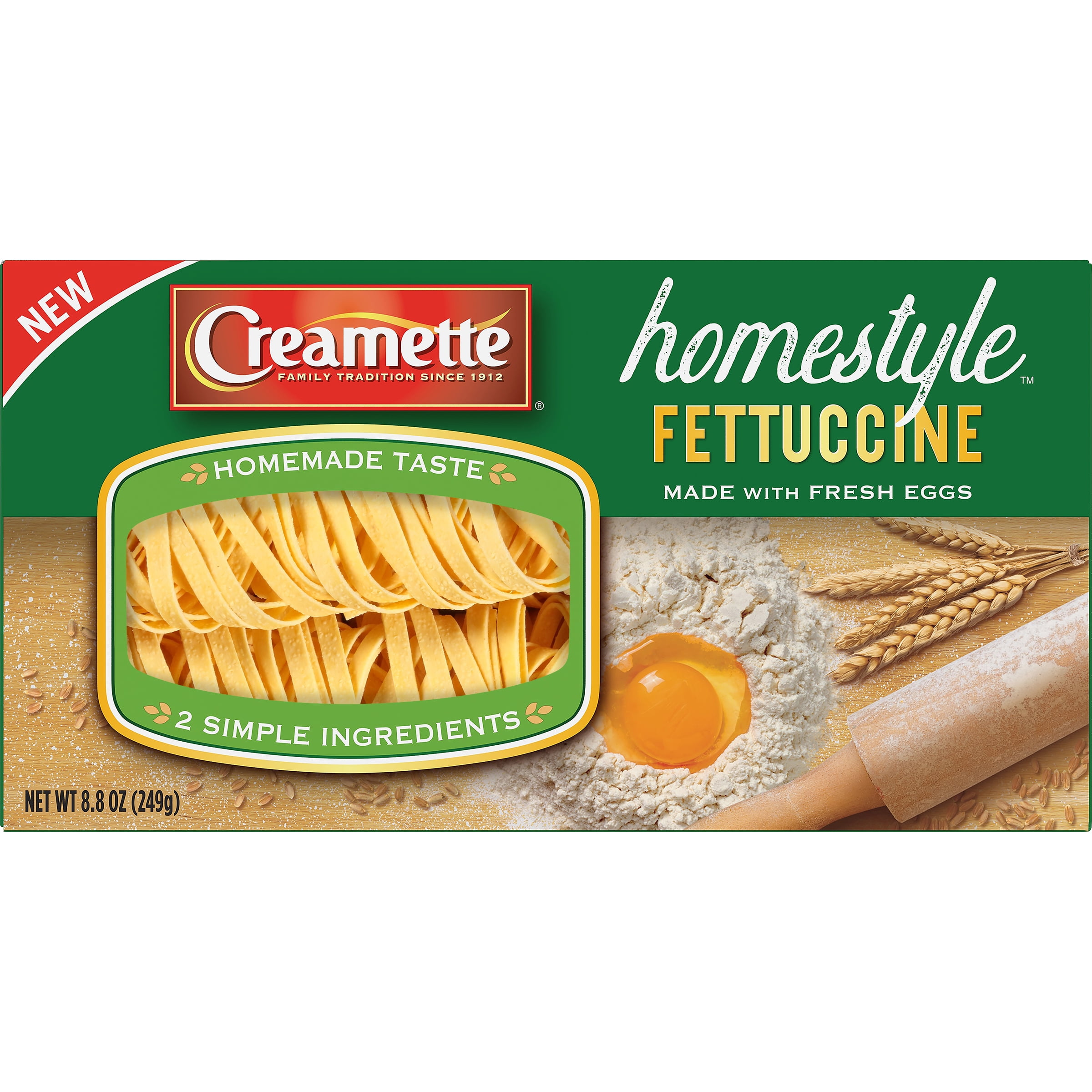 Creamette Homestyle Fettuccine, 8.8Ounce Box Walmart Inventory