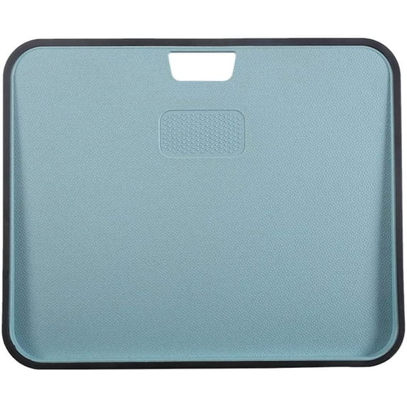 Multi-function Cutting Board, Wheat Straw Plastic Cutting Board for Kitchen Dishwasher Safe Chopping Board with Juice Grooves, Non-slip Chopping Block for Home,Blue,F111569