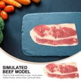 thumbnail image 4 of MasteelfCA Fake Beef Prop Photography Beef Model Artificial Meat Prop Kids Pretend Play Toy, 4 of 7