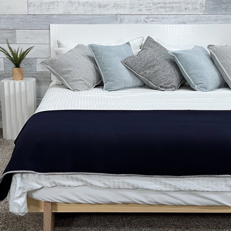 EKTOS 90% Woolen Blankets, 66 x 90, Warmest Blanket, Washable Wool Blanket,  US Navy Blanket (Navy Blue) - Walmart.com
