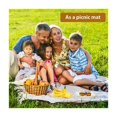 thumbnail image 4 of 1 pcs Embroidered Lace Cutout Round Tablecloth Placemat Vase Mat, Cotton, Linen, 30cm Round Diameter -, 4 of 5