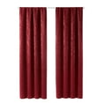 thumbnail image 4 of Mainstays Sheen Rod Pocket Blackout Window Curtains Panel Pair, 37" x 84", 4 of 6