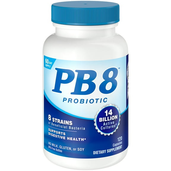 3 Pack PB 8 Pro-Biotic Acidophilus, 120 capsules each