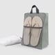 thumbnail image 1 of Bolsa de zapatos gris, bolsa de almacenamiento portátil para zapatos, viaje, 1 of 9