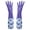 Purple, variant on Pink Pink Rubber Fleece Lined Cuffed Cleaning Gloves Anti Slip For Kitchen Dishwashing Housework