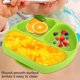 thumbnail image 2 of Platos con ventosa, platos de silicona divididos para niños pequeños, mantel individual para alimentos complementarios, platos de silicona elaborados con cuidado, 2 of 8