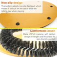 thumbnail image 4 of Cat Self Massager Cats Arch Self Groomer Scratcher Toy Brush Cat Scratching Pad, 4 of 5