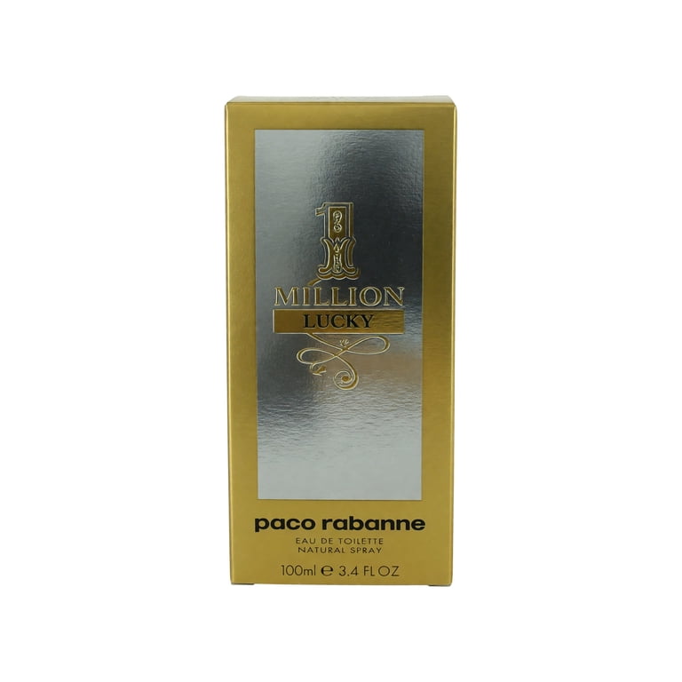 Paco Rabanne 1 Million Lucky Men's Night Perfume, 3.4 Oz Eau De