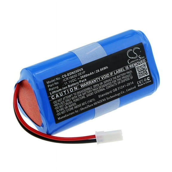 Szdcoo ICR18650 3S1P, 2600mAh Battery Replacement for Ecovacs CEN250, ML009, V700