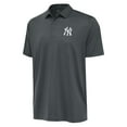 thumbnail image 2 of Men's Antigua  Pewter New York Yankees Eclipse Polo, 2 of 3