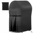 thumbnail image 1 of Funda resistente para muebles de patio, impermeable, de tela Oxford 420D, tamaño universal, para parrillas de exterior, se adapta a parrillas de hasta 43 pulgadas para protección durante todo el año, 1 of 5