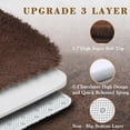 thumbnail image 5 of Rugs for Living Room 5x8, Alfombras para Salas Shag Large Plush Soft Area Rug, Shaggy Carpets for Bedroom, Kids Boys Girls Home Decor Aesthetic(Coffee, 5 x 8), 5 of 14