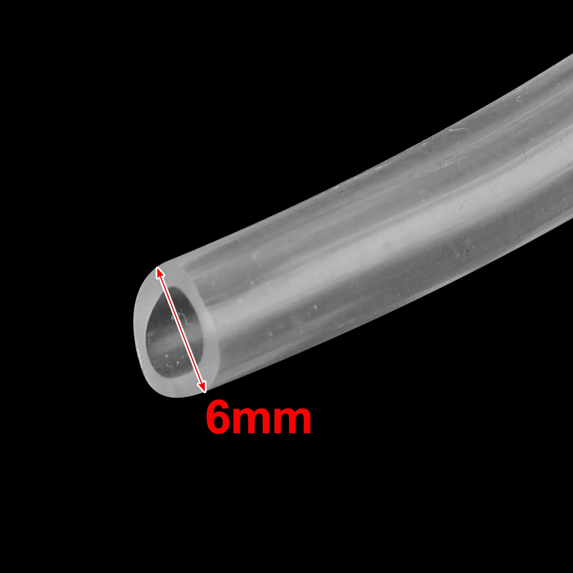 Unique Bargains Plastic Aquarium Air Line Oxygen Tube Pump Hose Pipe 0.24" Dia 14.76ft