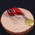 thumbnail image 4 of Windfall Metal Artificial Fishing Lifelike Lure Crankbait Wobbler Fish Swim Bait Tackle, 4 of 7
