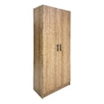 thumbnail image 1 of Klair Living Modex Multi-Purpose Utility Storage Cabinet in Oak, 1 of 16