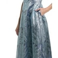 thumbnail image 3 of Aidan Mattox womens  One-Shoulder Ball Gown, 8, Blue, 3 of 4
