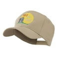 thumbnail image 2 of Halloween RIP and Trick or Treat Embroidered Cap - Khaki OSFM, 2 of 5