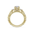 thumbnail image 3 of 2.30 Ct Round Cut Shiny (D/VVS1) Moissanite Bridal Ring for Women Solid 14K Yellow Gold Ring Size 6.5 by Diamond-Capitals, 3 of 8